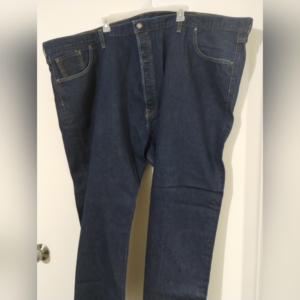 Levi's 501 Men's Dark Blue Straight Jeans